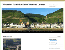 Tablet Screenshot of lehmen.de